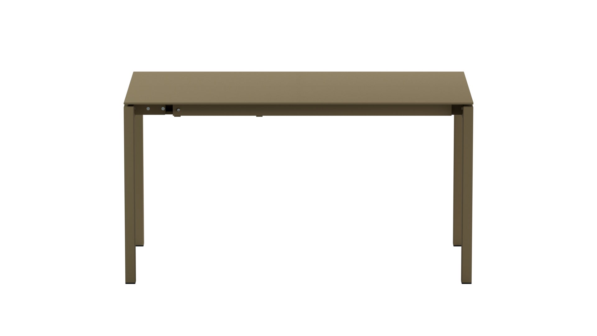 Luzern Glasfaser-Gartentisch 140/200x80 cm, ausziehbar, wetterfest, langlebig, elegantes Design, pflegeleicht, ideal für Garten, Balkon und Terrasse.