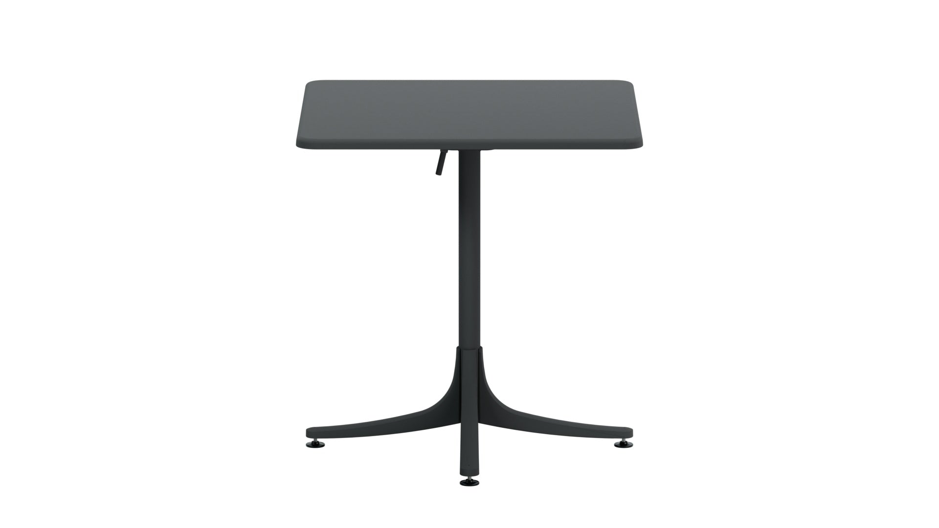 Eleganter klappbarer Gartentisch aus langlebigem Glasfaser, 70x70 cm, perfekt für gesellige Stunden im Freien.