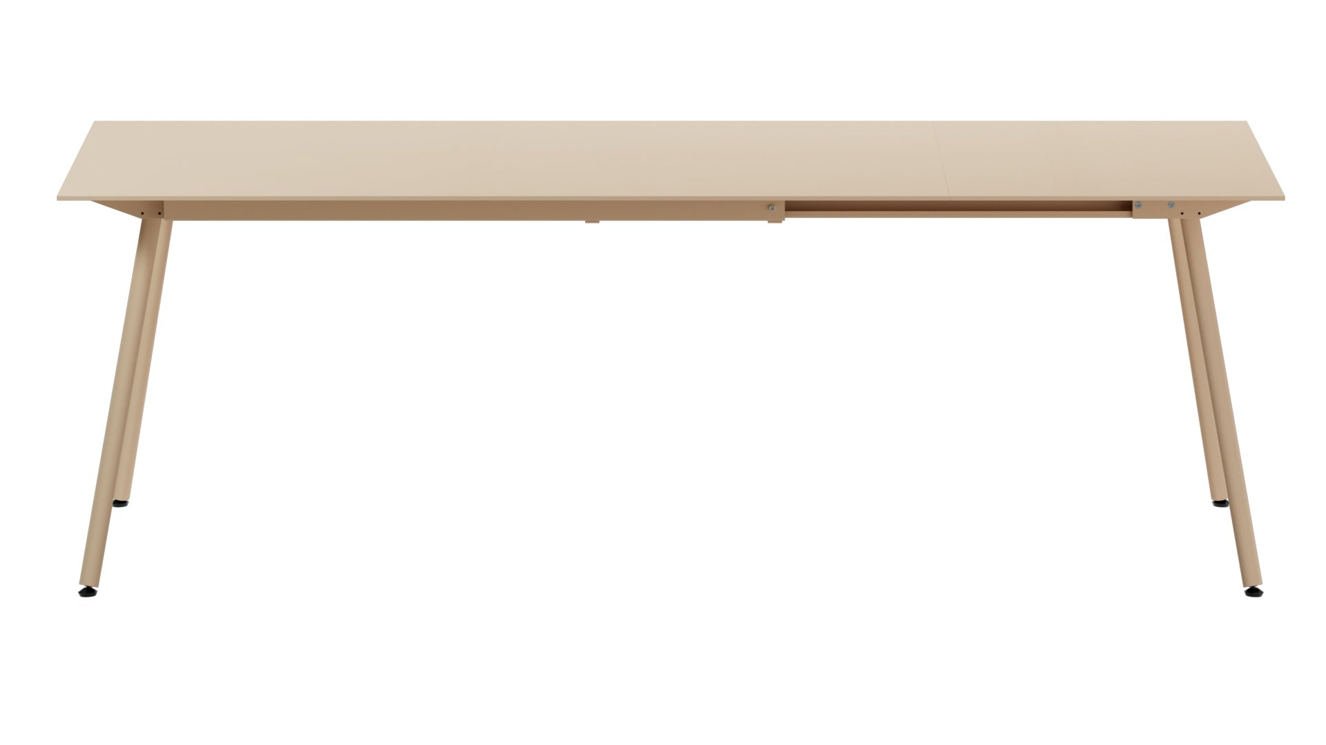 Moderner Gartentisch aus Glasfaser, ausziehbar von 160 auf 220 cm, ideal für Gartenpartys und Outdoor-Dining, wetterbeständig und stilvoll.