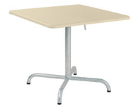 Davos Glasfaser-Salontisch 70x70 / 62 klappbar