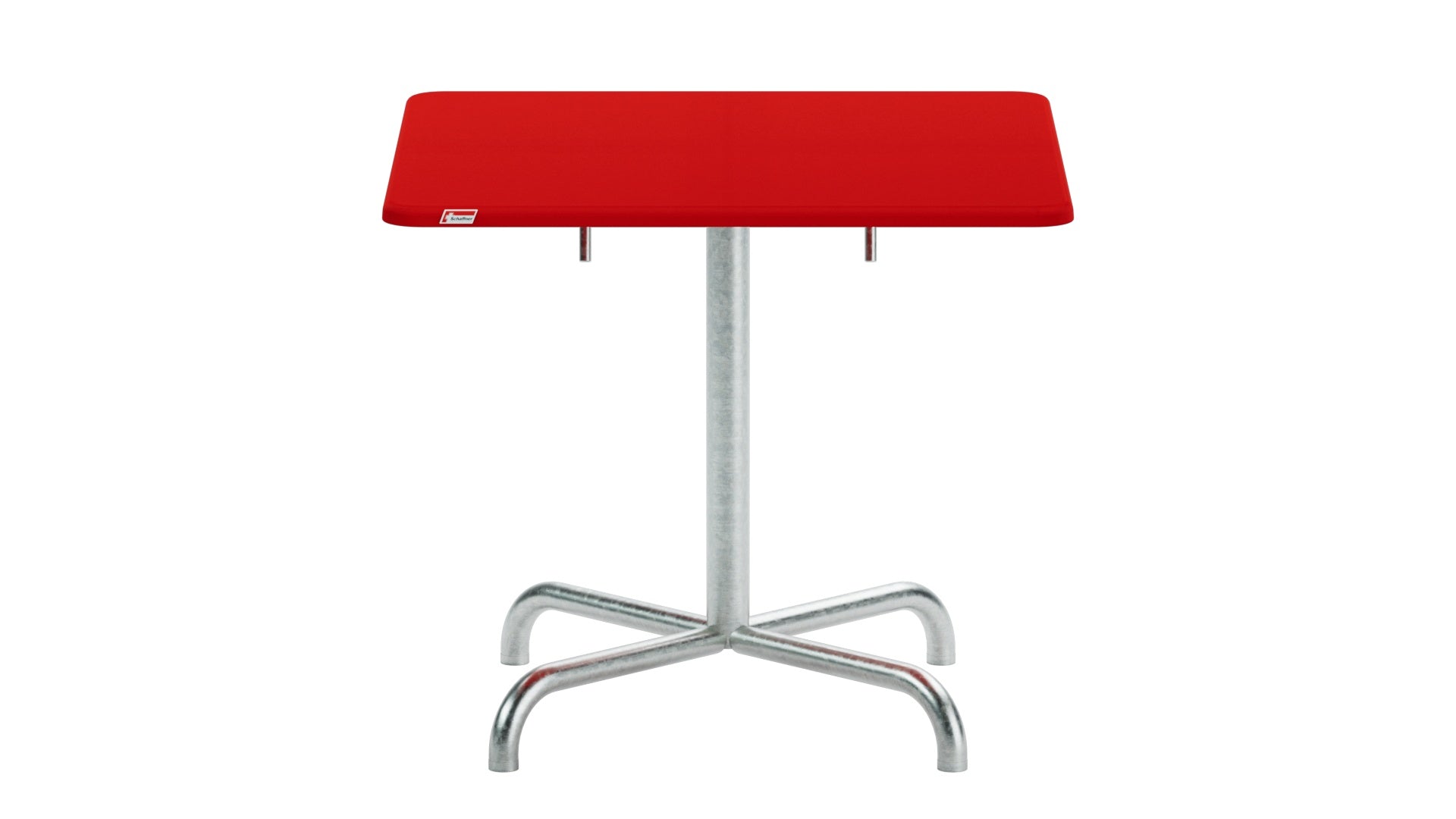 Eleganter Davos Glasfaser-Salontisch 70x70 cm, klappbar, wetterfest, hitzebeständig, langlebig und pflegeleicht – perfekt für Terrasse, Garten oder Gastronomie.