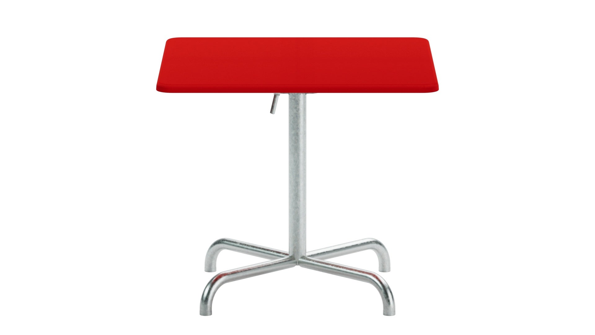 Hochwertiger Davos Glasfaser-Salontisch 70x70 / 62 klappbar von Schaffner, wetterfest, hitzebeständig, langlebig, pflegeleicht und vielseitig für Outdoor-Bereiche.