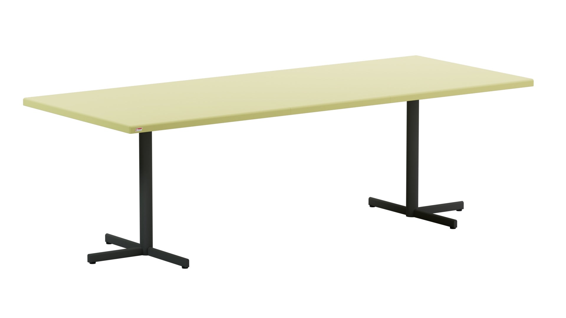 Bodensee Glasfaser-Gartentisch 176/234x95 eckig klappbar, ausziehbar in Buchsbaumgelb / Anthrazit präsentiert im Onlineshop von KAQTU Design AG. Gartentisch ist von Schaffner