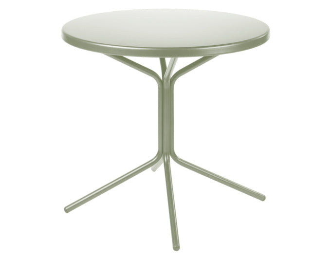 PIX Metall-Gartentisch ø60 / 70 in Pastellgrün präsentiert im Onlineshop von KAQTU Design AG. Gartentisch ist von Schaffner