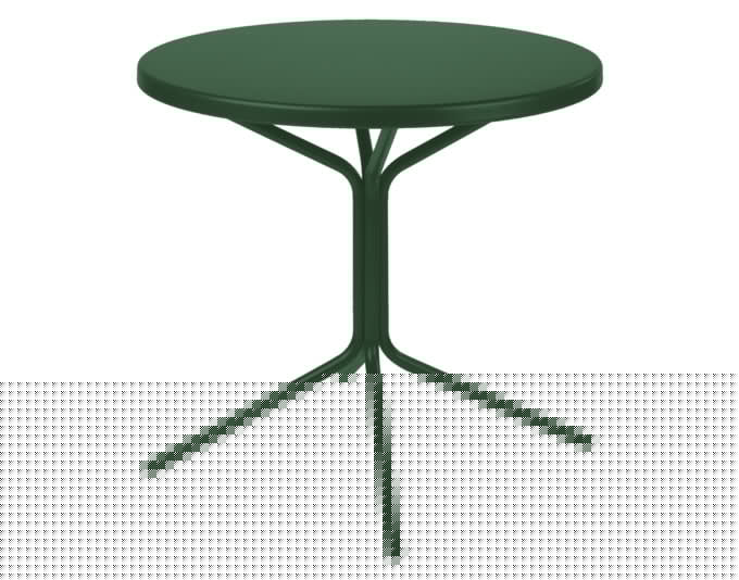 Der runde Tisch Pix von Schaffner: stilvoll, wetterbeständig, leicht montierbar – ideal für Garten und Balkon.