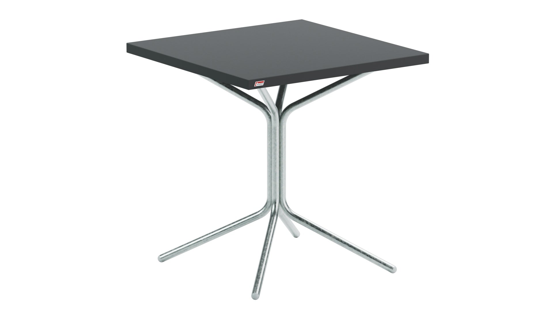 Moderner PIX Metall-Gartentisch 70x70/72 von Schaffner, ideal für Garten und Terrasse, vereint Stil und Robustheit für gesellige Momente.