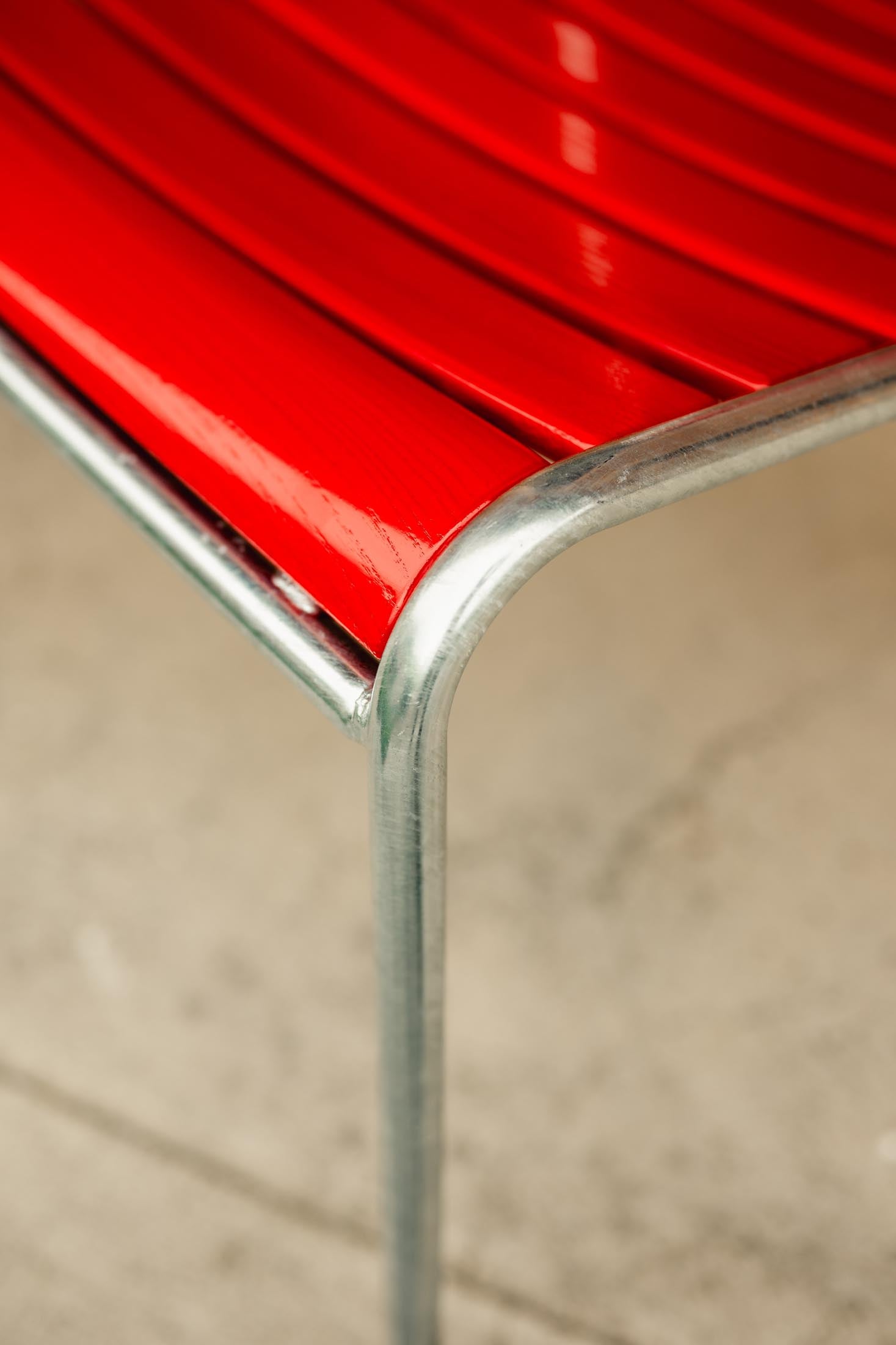 Rigi Holzlatten-Salonsessel  ohne Armlehne in Natur geölt  präsentiert im Onlineshop von KAQTU Design AG. Outdoor-Sessel ist von Schaffner