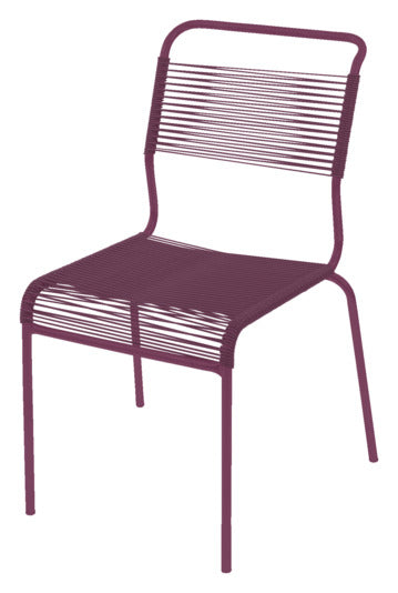 Sedia säntis spaghetti senza bracciolo