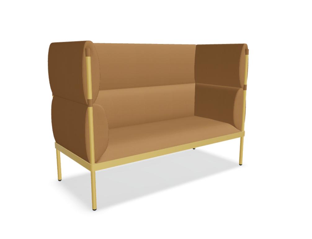 Stilt SISH2 - Sofa hohe Rückenlehne in Grau präsentiert im Onlineshop von KAQTU Design AG. Hochlehner-Sofa ist von Mdd