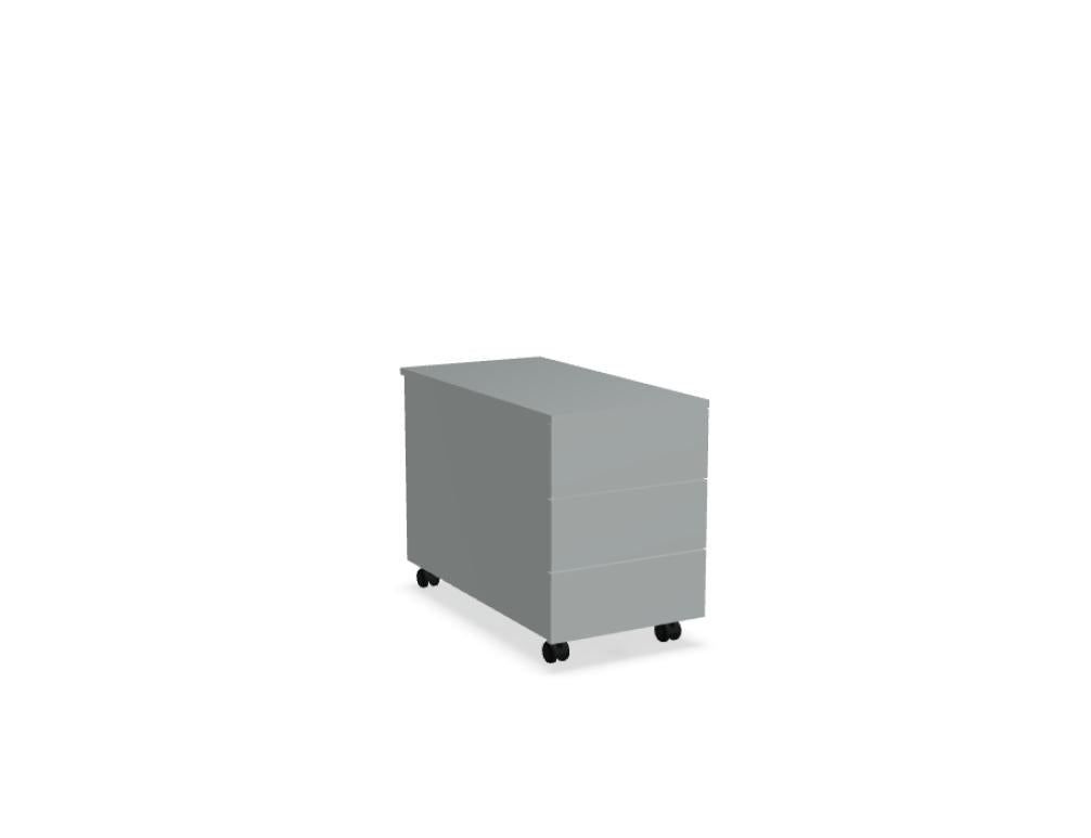 Standard SLD130 - Rollcontainer in Weiss Pastell präsentiert im Onlineshop von KAQTU Design AG. Rollcontainer ist von Mdd