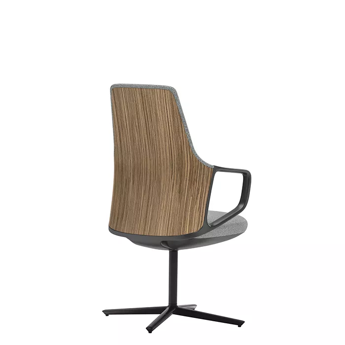 Calma Bürostuhl SO2285 in Grau/Schwarz präsentiert im Onlineshop von KAQTU Design AG. Bürostuhl ist von Andreu World