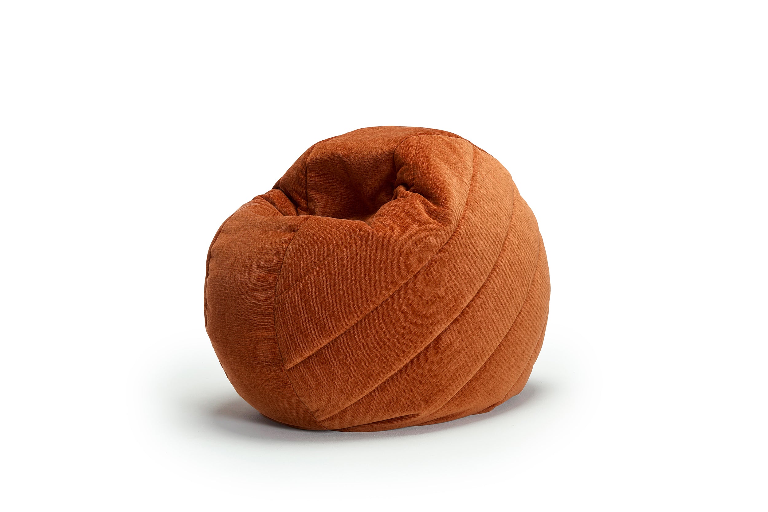 Shufflepuck Quiltus in 412 Esina Rust Orange präsentiert im Onlineshop von KAQTU Design AG. Sitzsack ist von Innovation Living