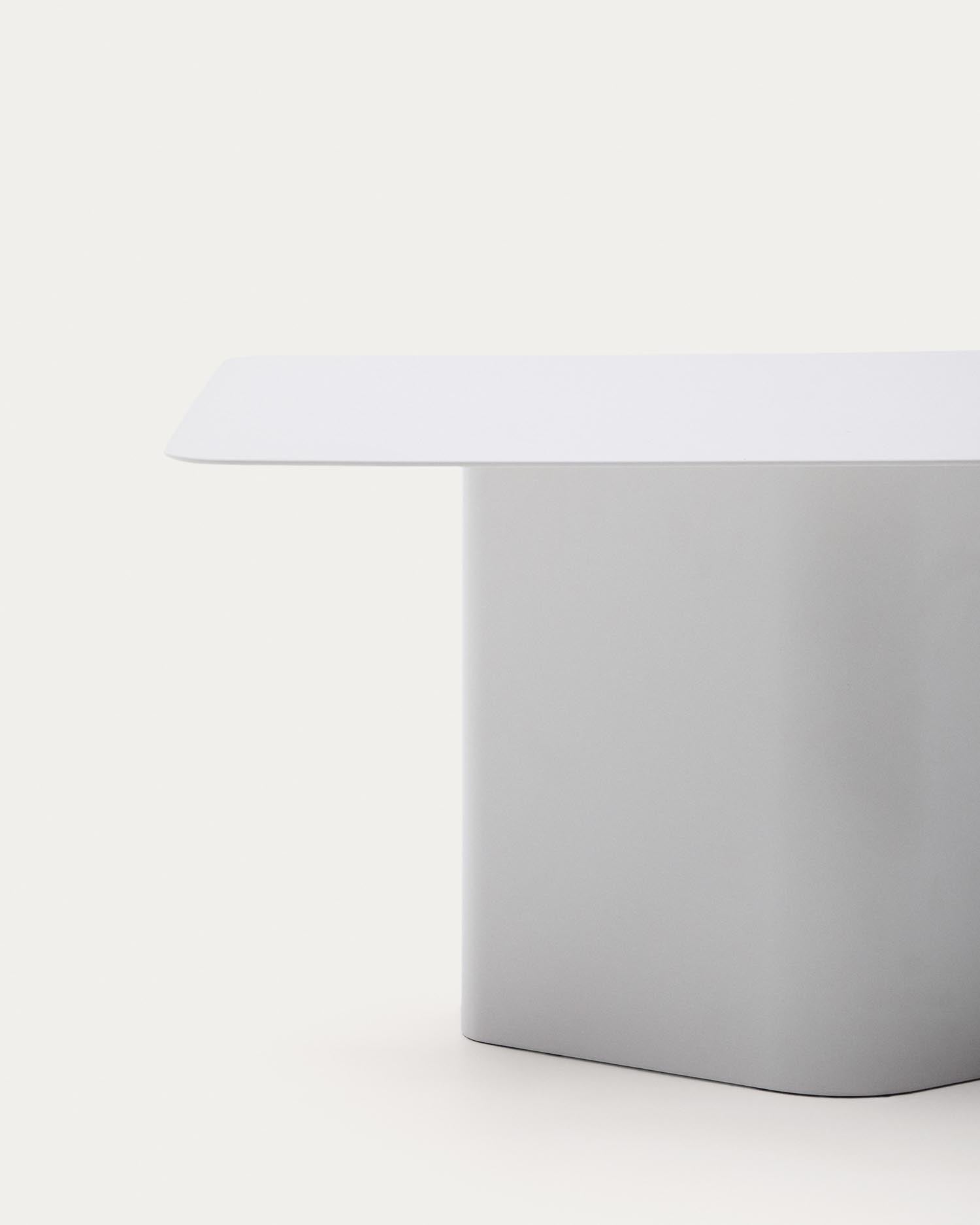 Couchtisch Arvin aus Eisen in Grau 70 x 52 cm in Grau präsentiert im Onlineshop von KAQTU Design AG. Beistelltisch ist von Kave Home