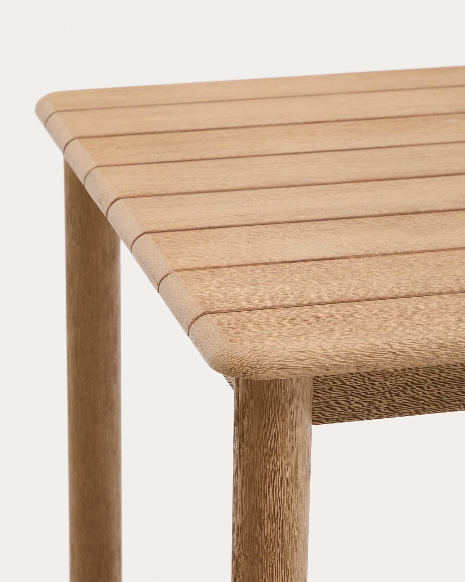 Tisch Sori aus massivem Akazienholz, 78 x 78 cm, FSC 100 % in Braun präsentiert im Onlineshop von KAQTU Design AG. Gartentisch ist von Kave Home