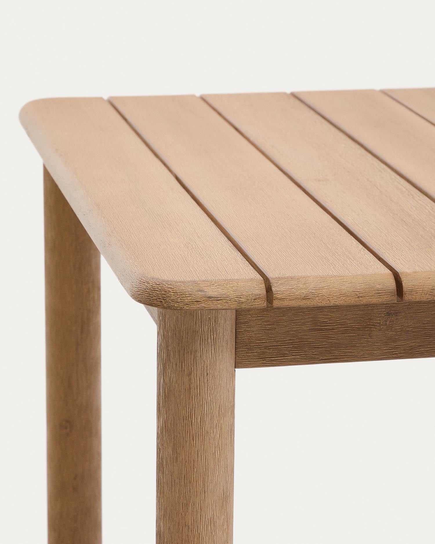 Tisch Sori aus massivem Akazienholz, 138 x 78 cm, FSC 100 % in Braun präsentiert im Onlineshop von KAQTU Design AG. Gartentisch ist von Kave Home