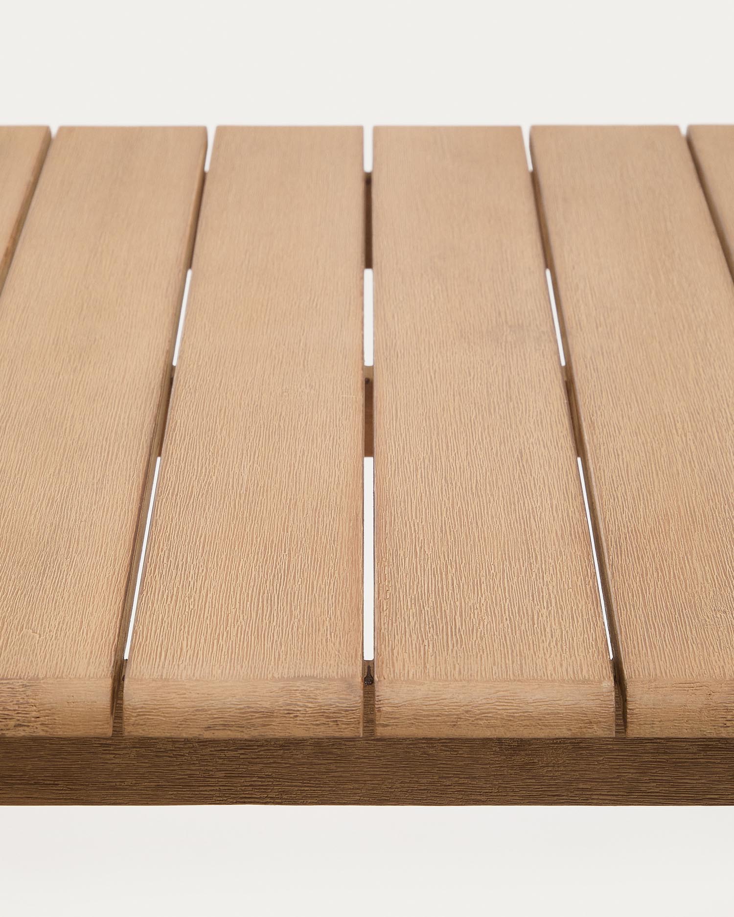 Tisch Sori aus massivem Akazienholz, 138 x 78 cm, FSC 100 % in Braun präsentiert im Onlineshop von KAQTU Design AG. Gartentisch ist von Kave Home