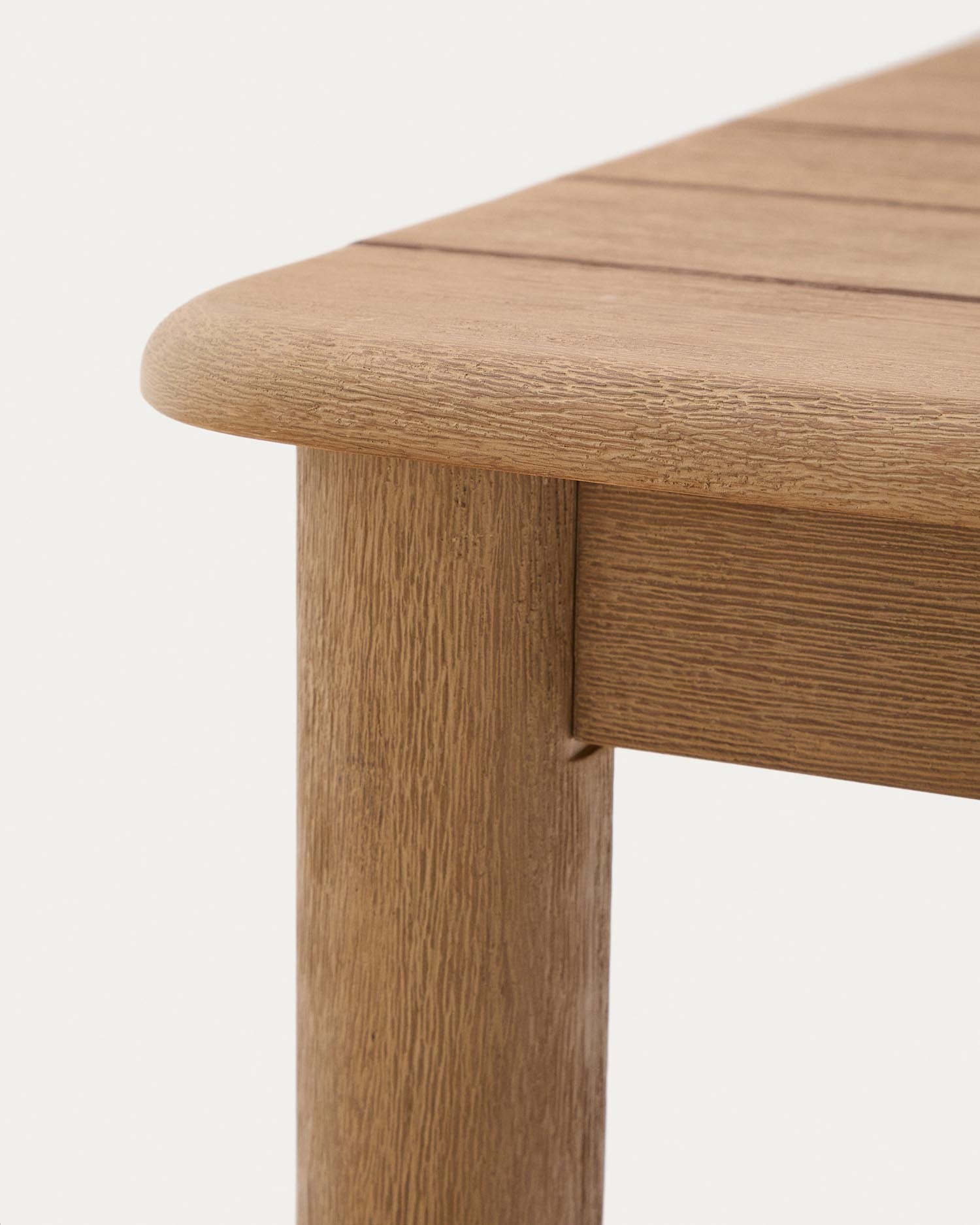 Tisch Sori aus massivem Akazienholz, 138 x 78 cm, FSC 100 % in Braun präsentiert im Onlineshop von KAQTU Design AG. Gartentisch ist von Kave Home
