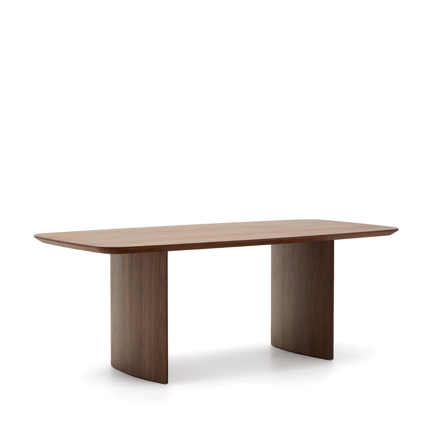 Litto Tisch aus Walnussfurnier 200 x 100 cm