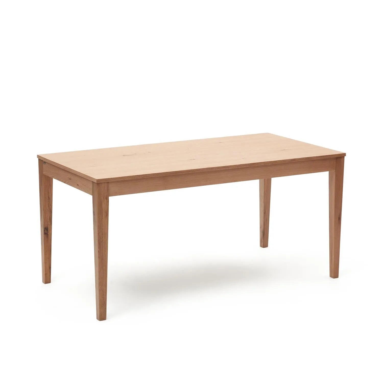 Yain Ausziehtisch: Stilvoller Eichenfurnier-Tisch von Kave Home.