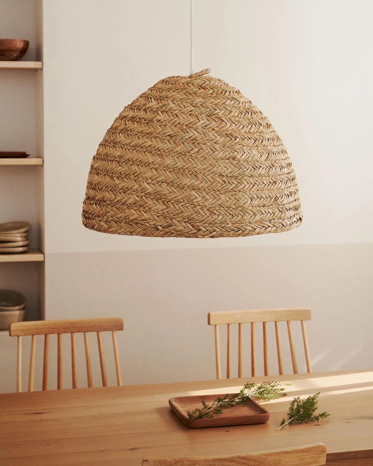 Yain Ausziehtisch: Eichenfurnier, 120-180 cm, von Kave Home.