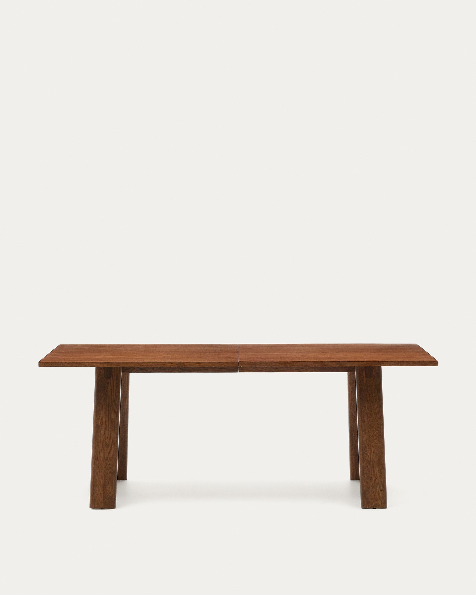 Arlen extag table veneer and solid oak with walnut finish 200 (250) x 95 cm f