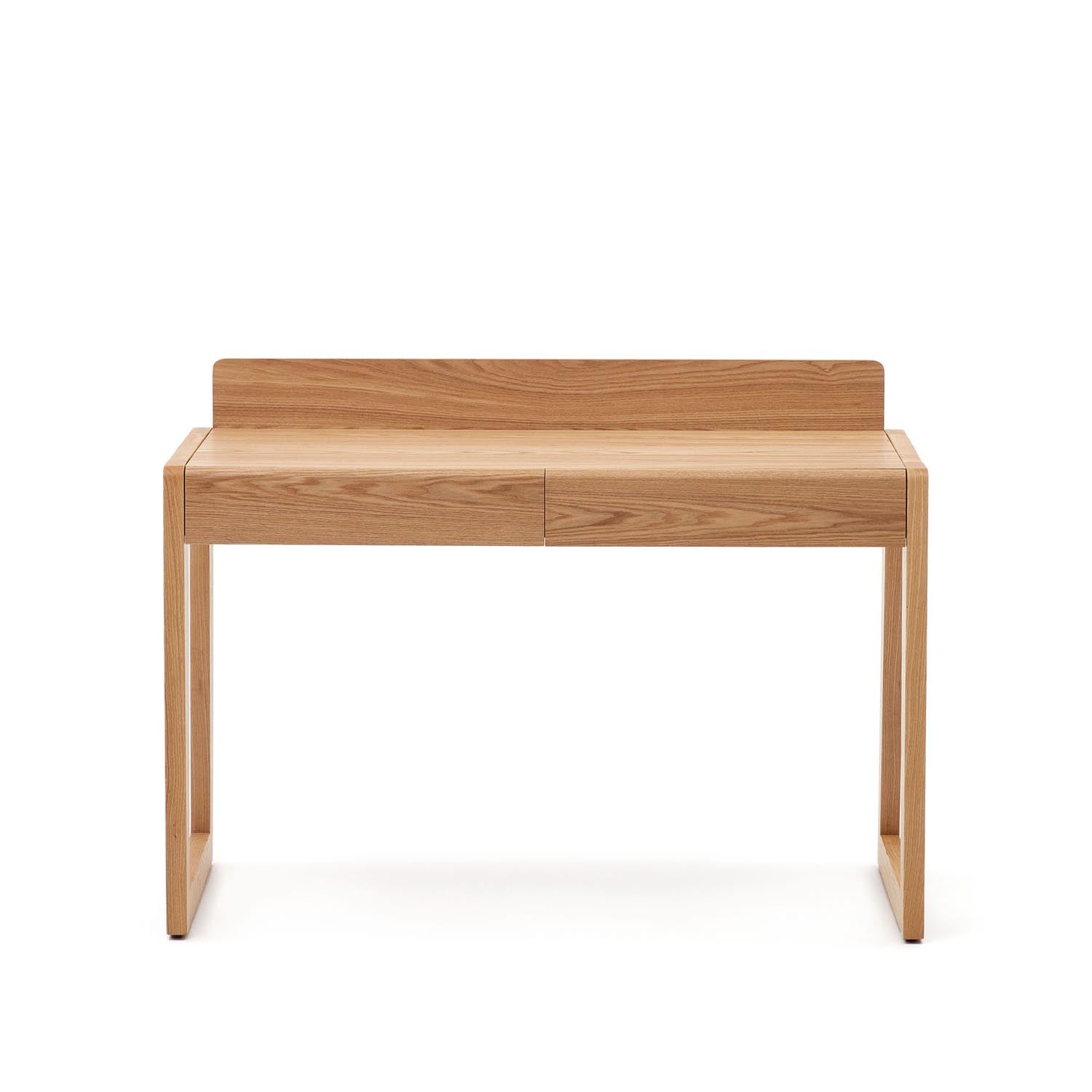 Arandu Tisch aus Eschenfurnier und massiver Esche 120 x 60 cm