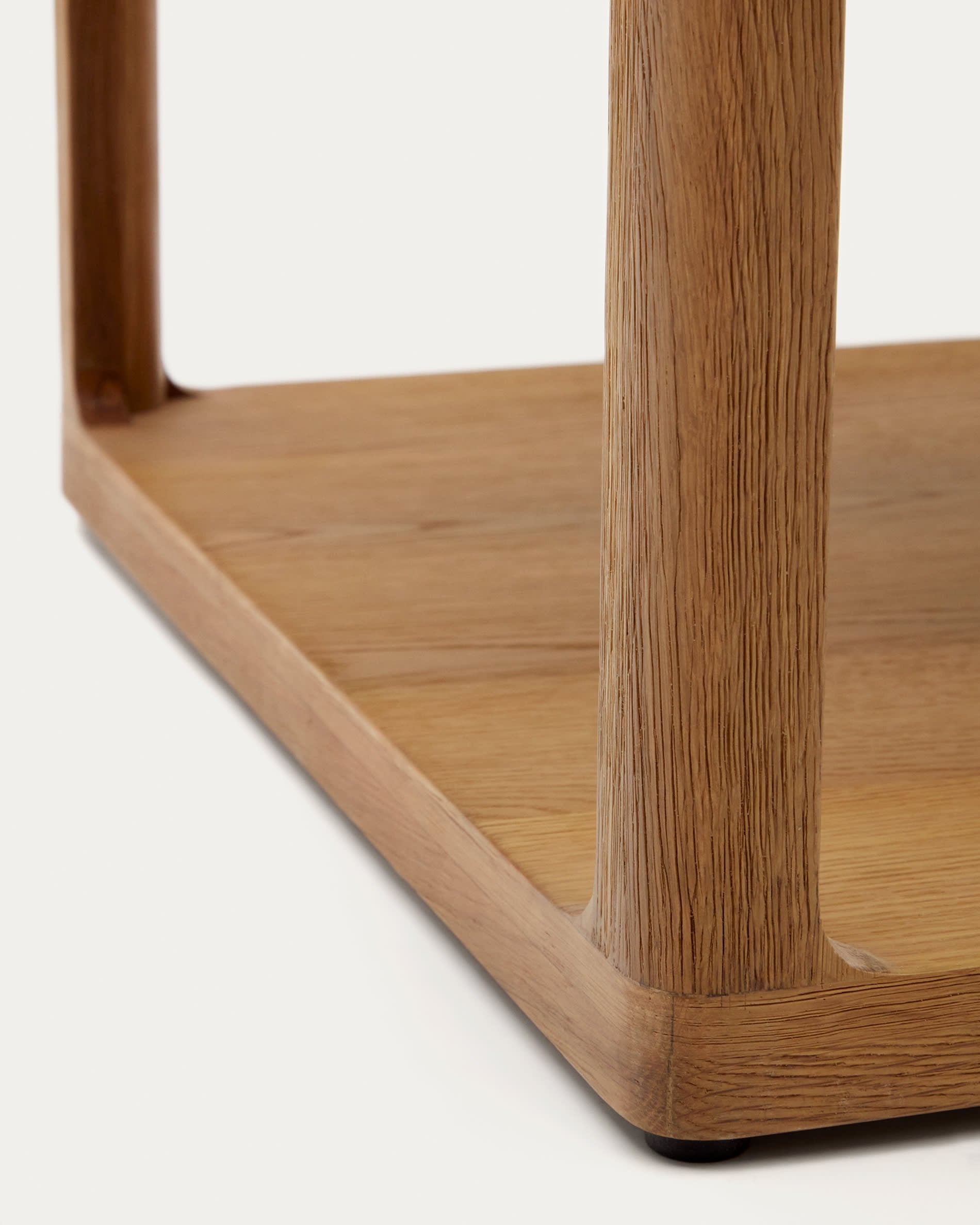 Moderner Maymai Couchtisch aus hochwertigem Eichenholz, 140 x 65 cm, von Kave Home – perfekt für stilvolle Wohnräume.