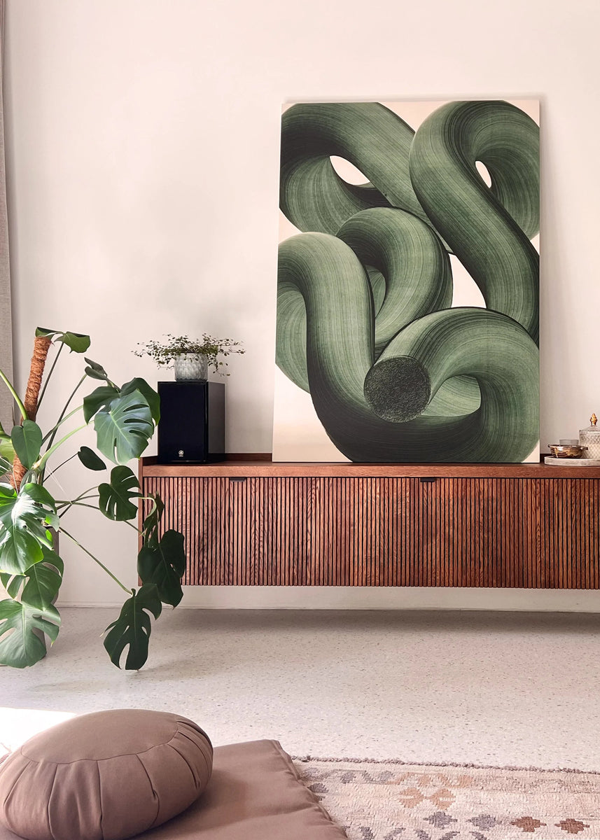 Eleganter TV-Schrank Meda MDA02 von Tamo, ideal für moderne Wohnräume, vereint Funktionalität und zeitgemäße Ästhetik.