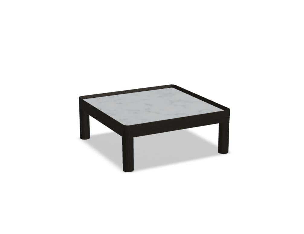 Inset ISTS76 Beistelltisch von Tamo mit runder Platte und schlankem Gestell, minimalistisches Design für moderne Wohnräume