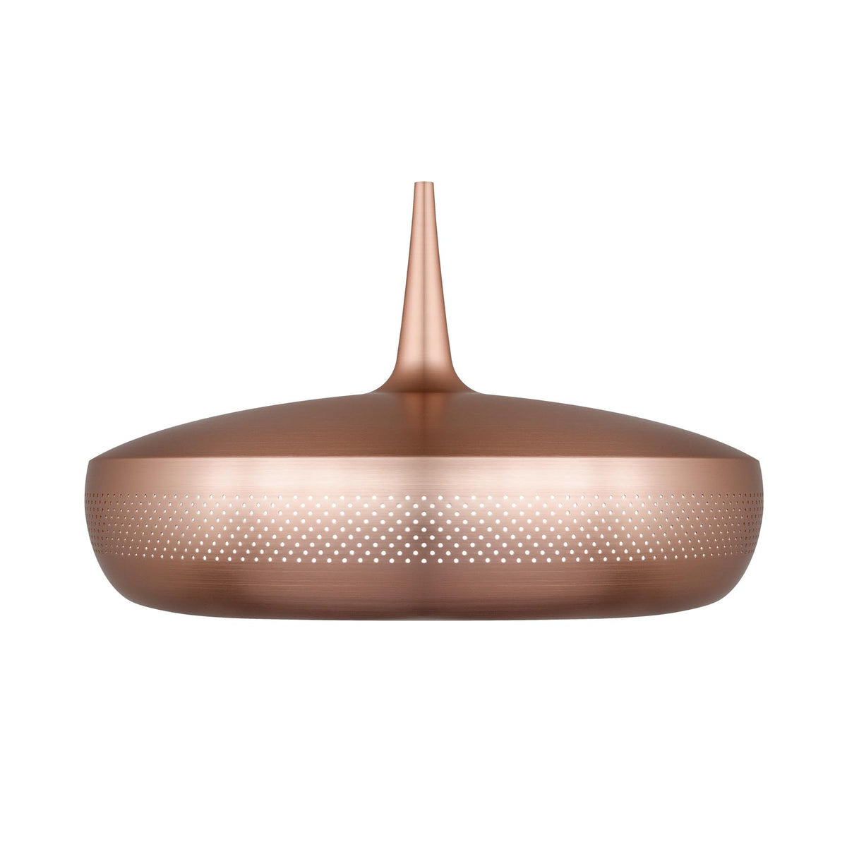 Clava Dine Lampenschirm in Brushed Copper präsentiert im Onlineshop von KAQTU Design AG. Pendelleuchte ist von Umage