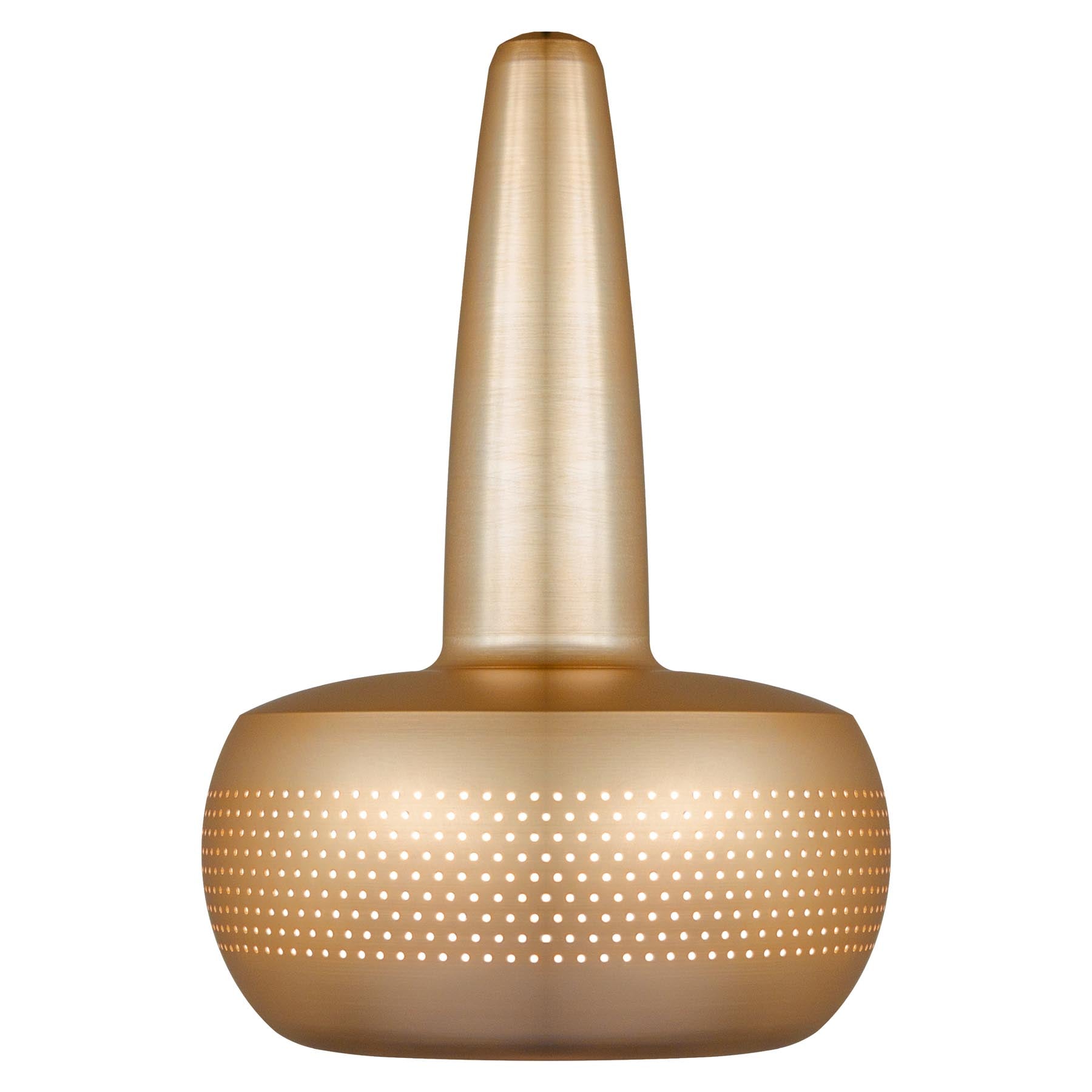 Clava Lampenschirm in Brushed Brass präsentiert im Onlineshop von KAQTU Design AG. Lampenschirm ist von Umage