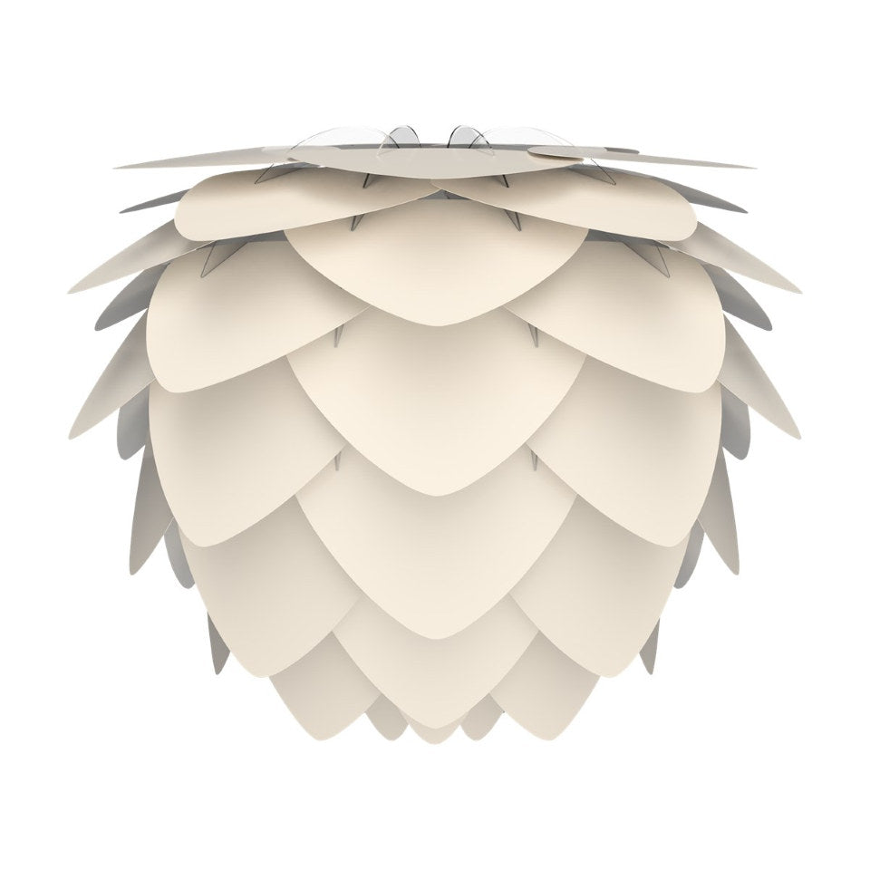 Aluvia Mini Lampenschirm in Pearl White präsentiert im Onlineshop von KAQTU Design AG. Lampenschirm ist von Umage