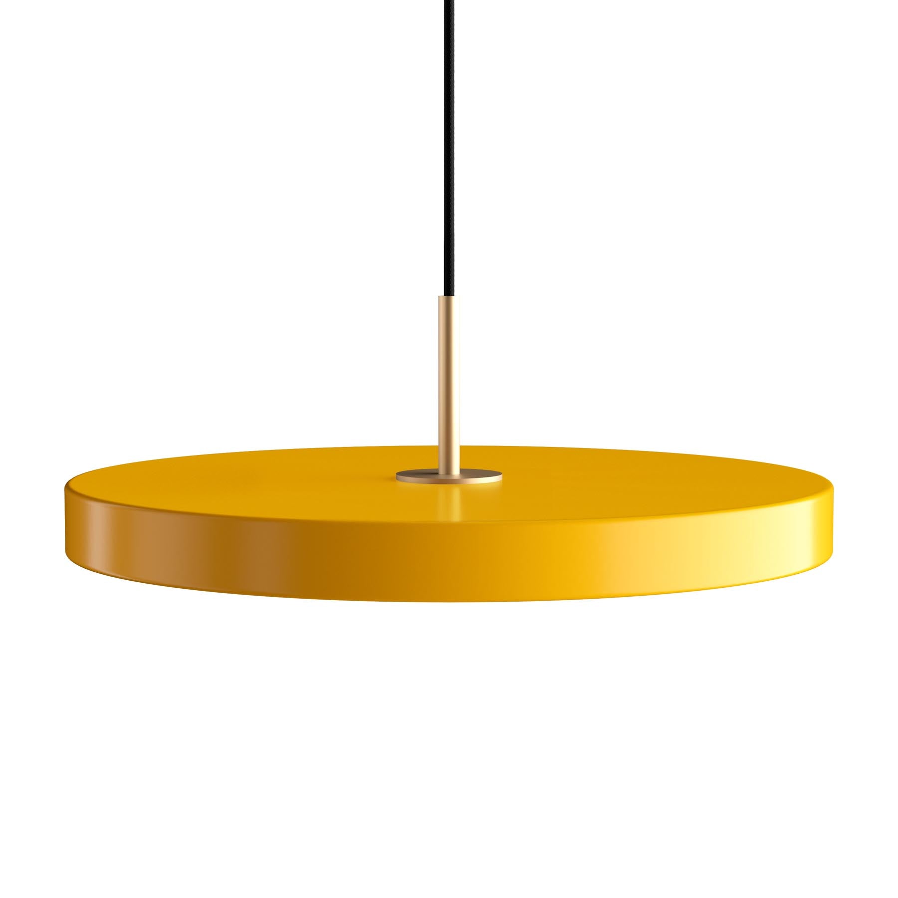 Asteria Medium Pendellampe in Saffron Yellow präsentiert im Onlineshop von KAQTU Design AG. Pendelleuchte ist von Umage