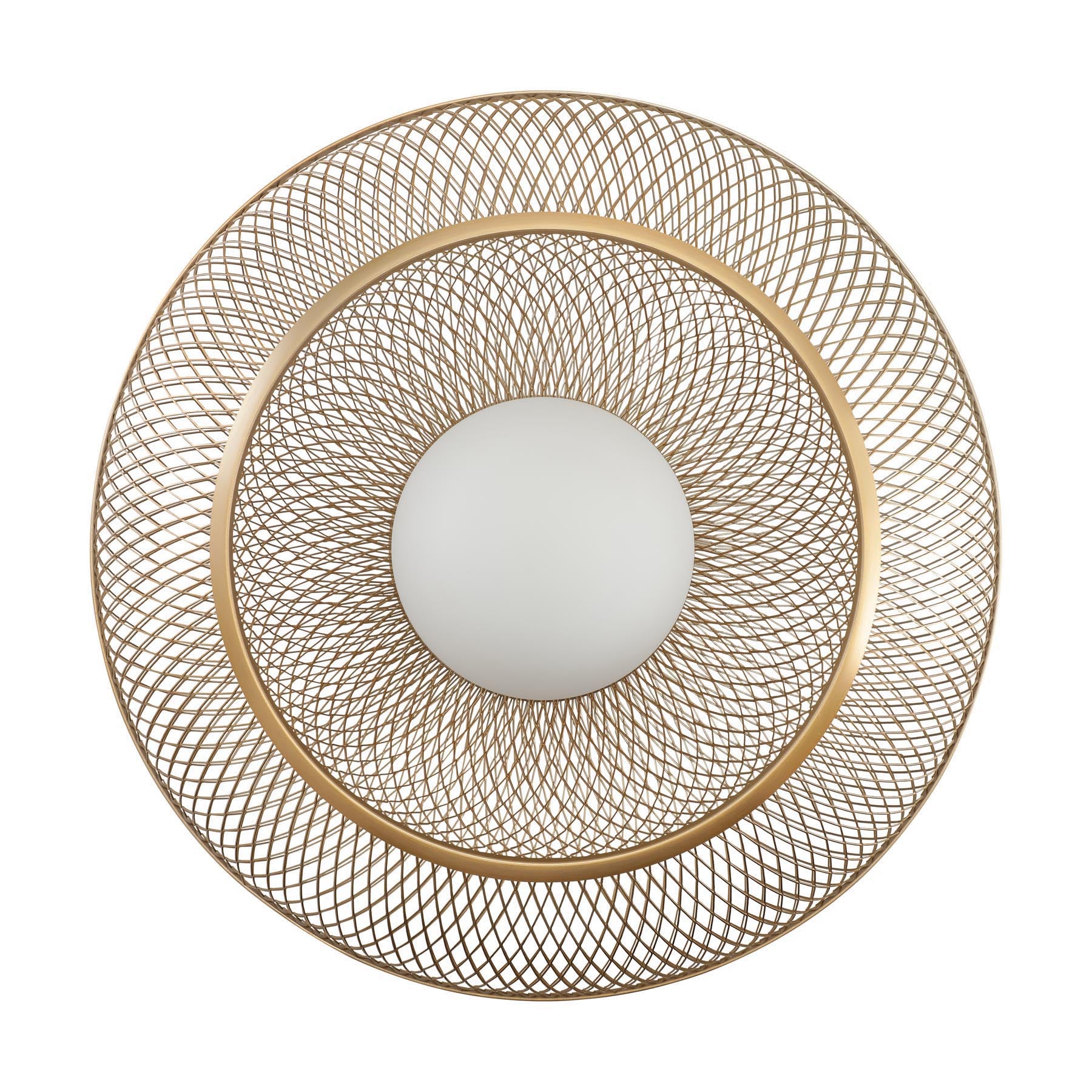 Moderne Faraday Up Wandleuchte von Umage aus edlem Messing, perfekt für eine stilvolle und kreative Lichtgestaltung in jedem Raum.