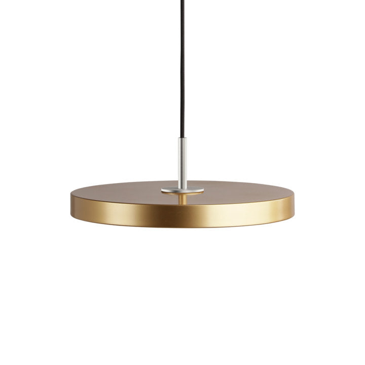 Asteria Mini Pendellampe in Brass präsentiert im Onlineshop von KAQTU Design AG. Pendelleuchte ist von Umage