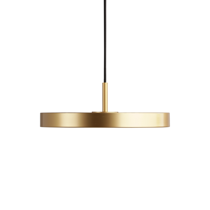 Asteria Mini Pendellampe in Brass präsentiert im Onlineshop von KAQTU Design AG. Pendelleuchte ist von Umage