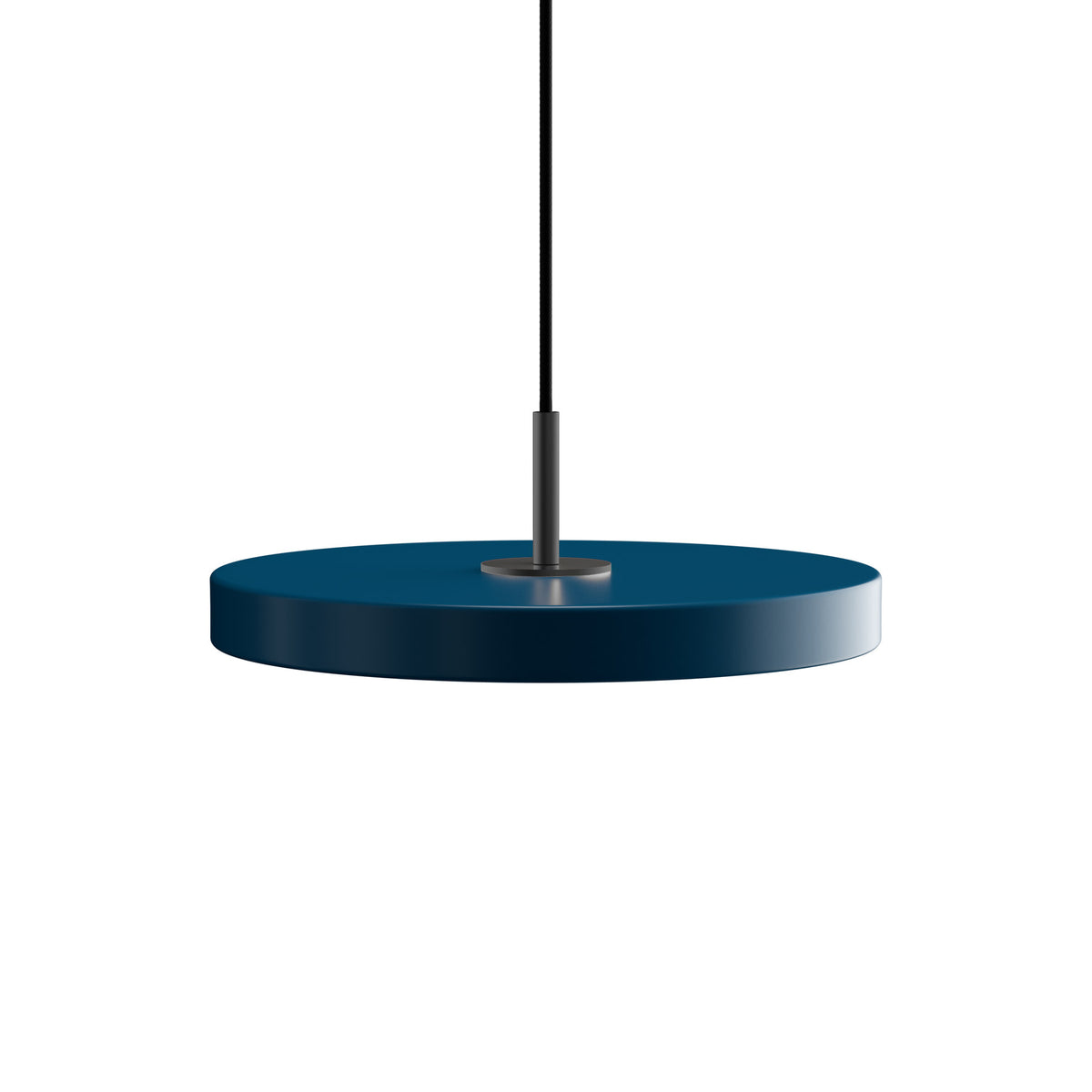 Asteria Mini Pendellampe in Petrol Blue präsentiert im Onlineshop von KAQTU Design AG. Pendelleuchte ist von Umage
