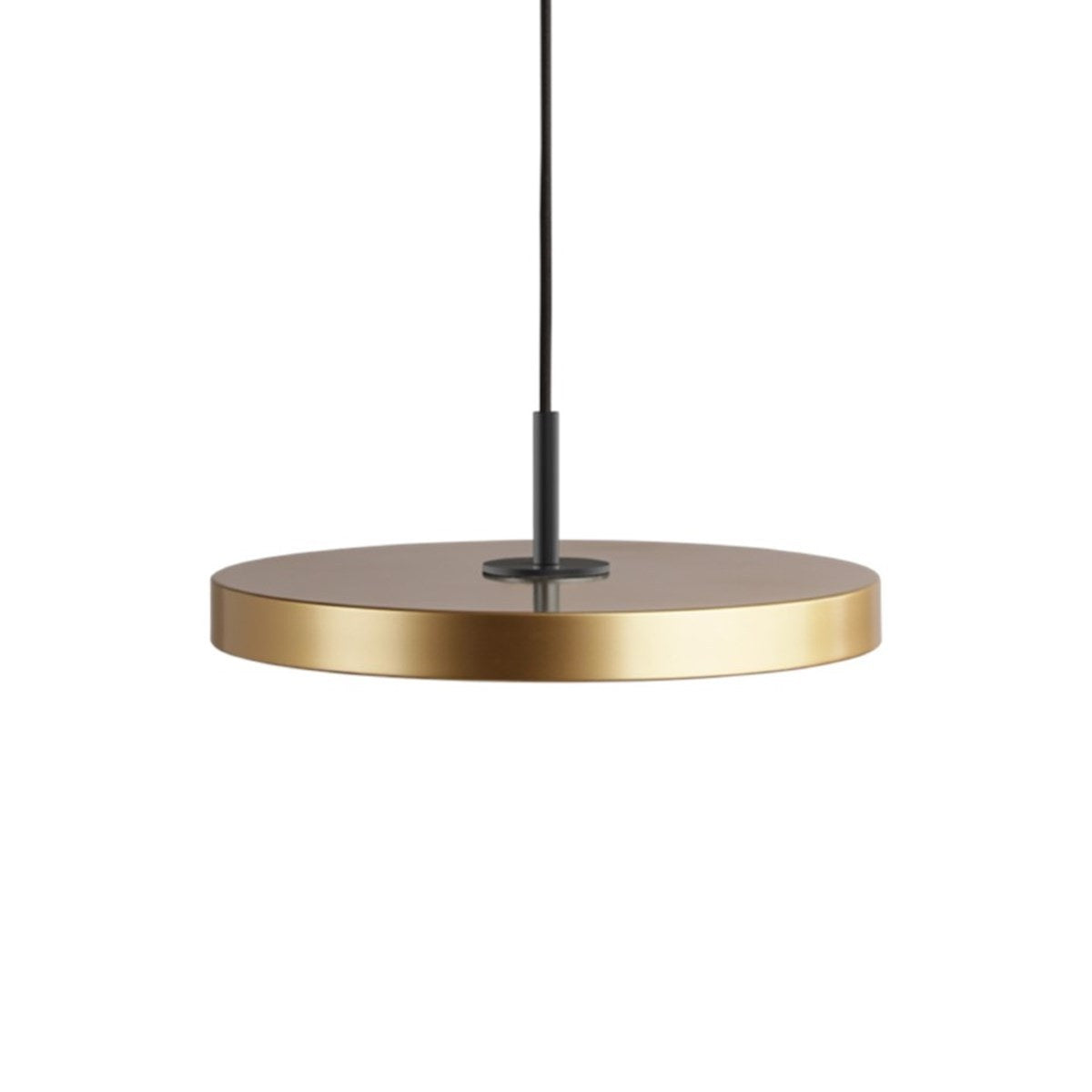 Asteria Plus Mini Pendellampe in Brass präsentiert im Onlineshop von KAQTU Design AG. Pendelleuchte ist von Umage