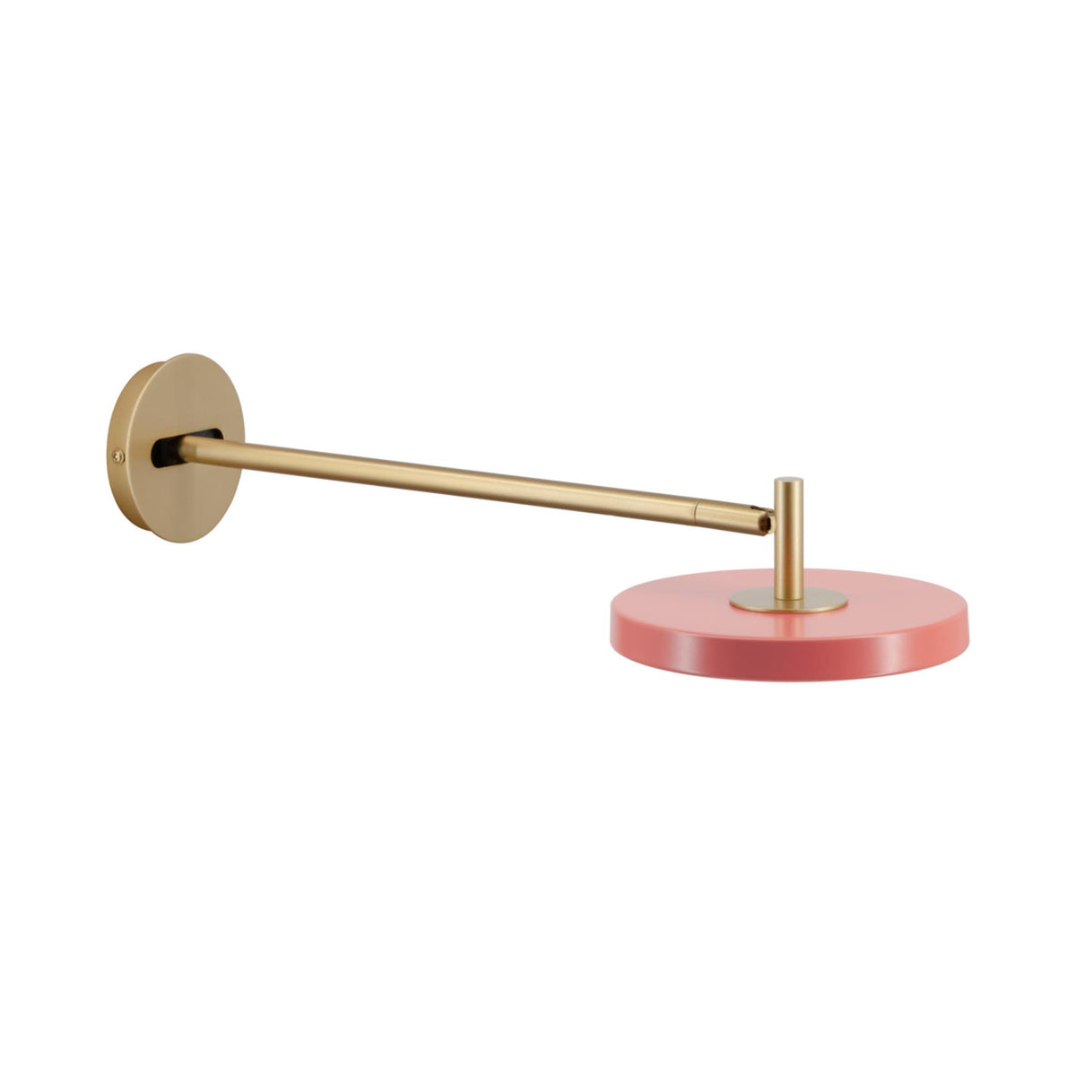 Asteria Wandleuchte long mit Kabel in Nuance Rose präsentiert im Onlineshop von KAQTU Design AG. Wandleuchte ist von Umage