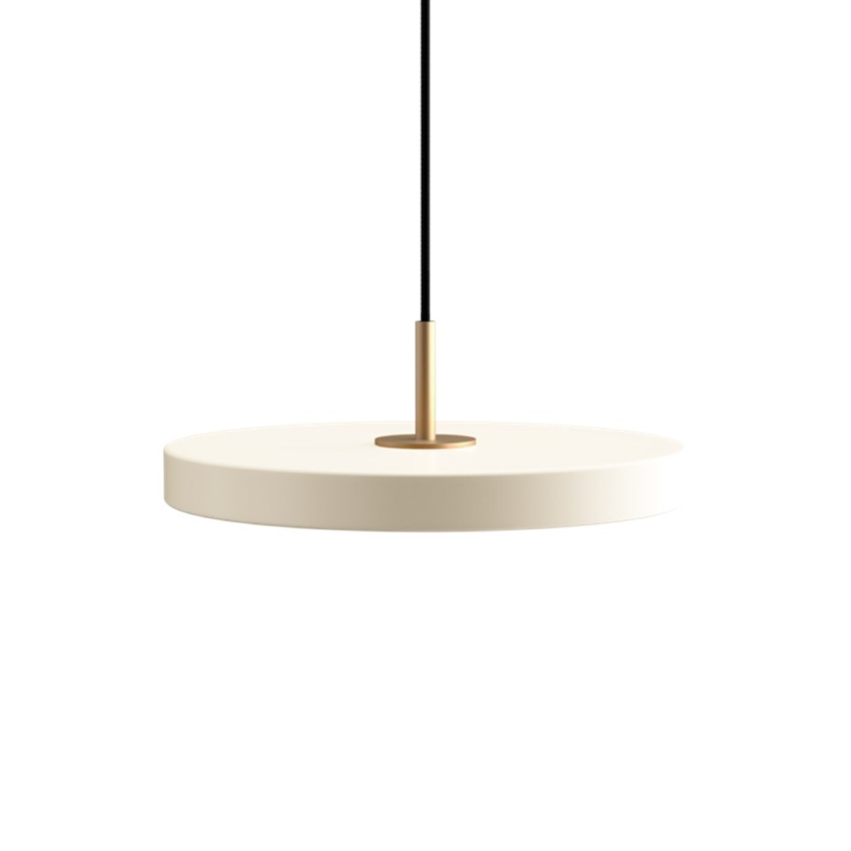 Asteria Plus Mini Pendellampe in Pearl White präsentiert im Onlineshop von KAQTU Design AG. Pendelleuchte ist von Umage