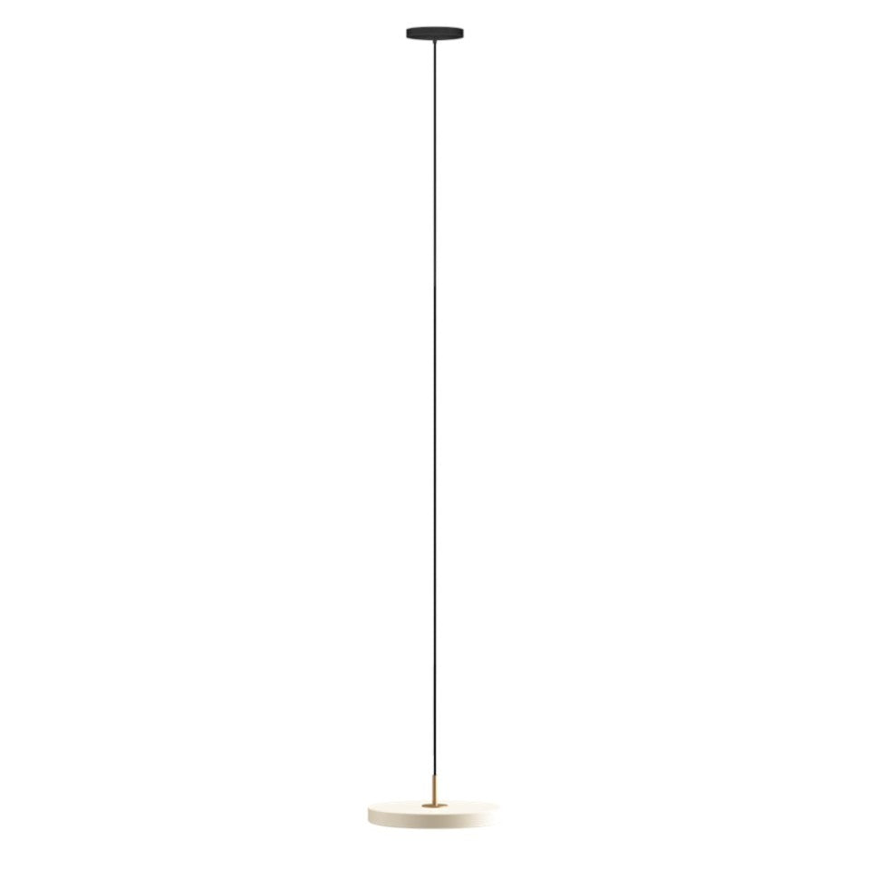 Asteria Plus Mini Pendellampe in Pearl White präsentiert im Onlineshop von KAQTU Design AG. Pendelleuchte ist von Umage