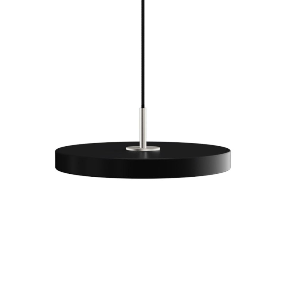 Asteria Plus Mini Pendellampe in Black präsentiert im Onlineshop von KAQTU Design AG. Pendelleuchte ist von Umage