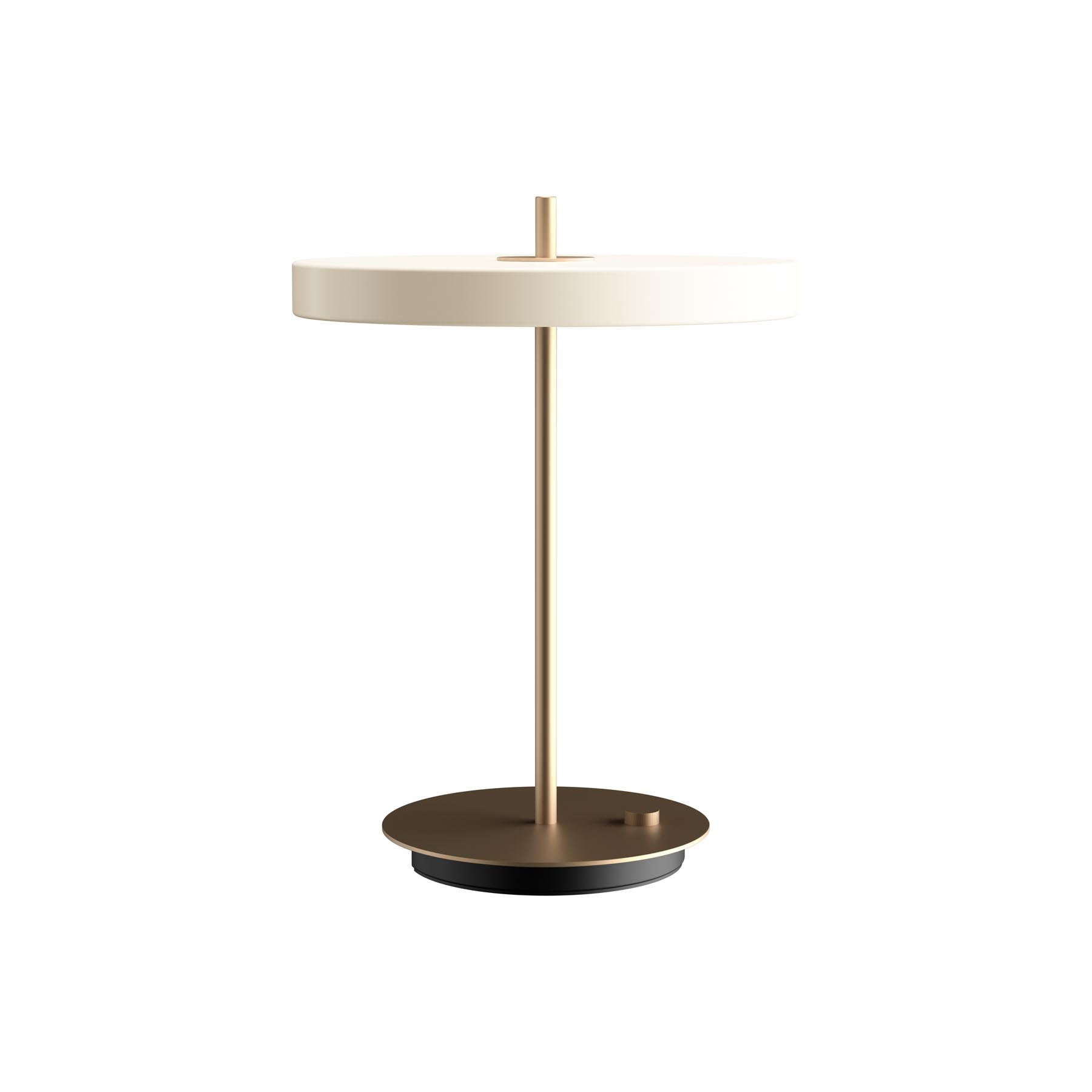 Asteria Tischleuchte in Pearl White präsentiert im Onlineshop von KAQTU Design AG. Tischleuchte ist von Umage