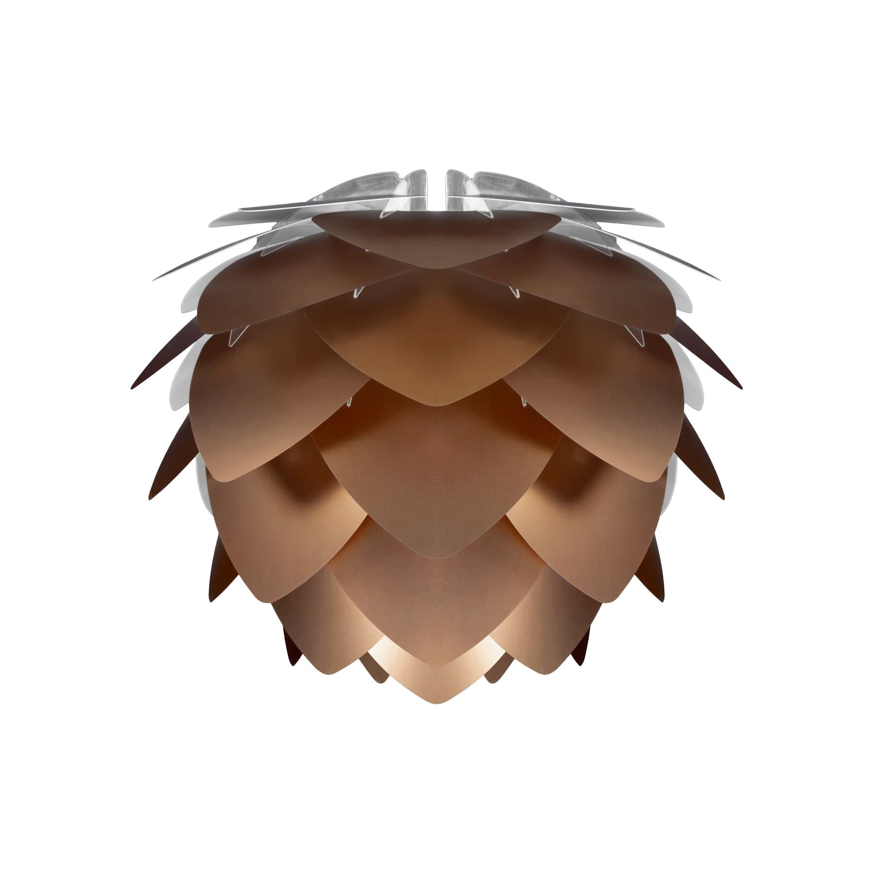 Silvia Lampenschirm in Brushed Bronze präsentiert im Onlineshop von KAQTU Design AG. Lampenschirm ist von Umage