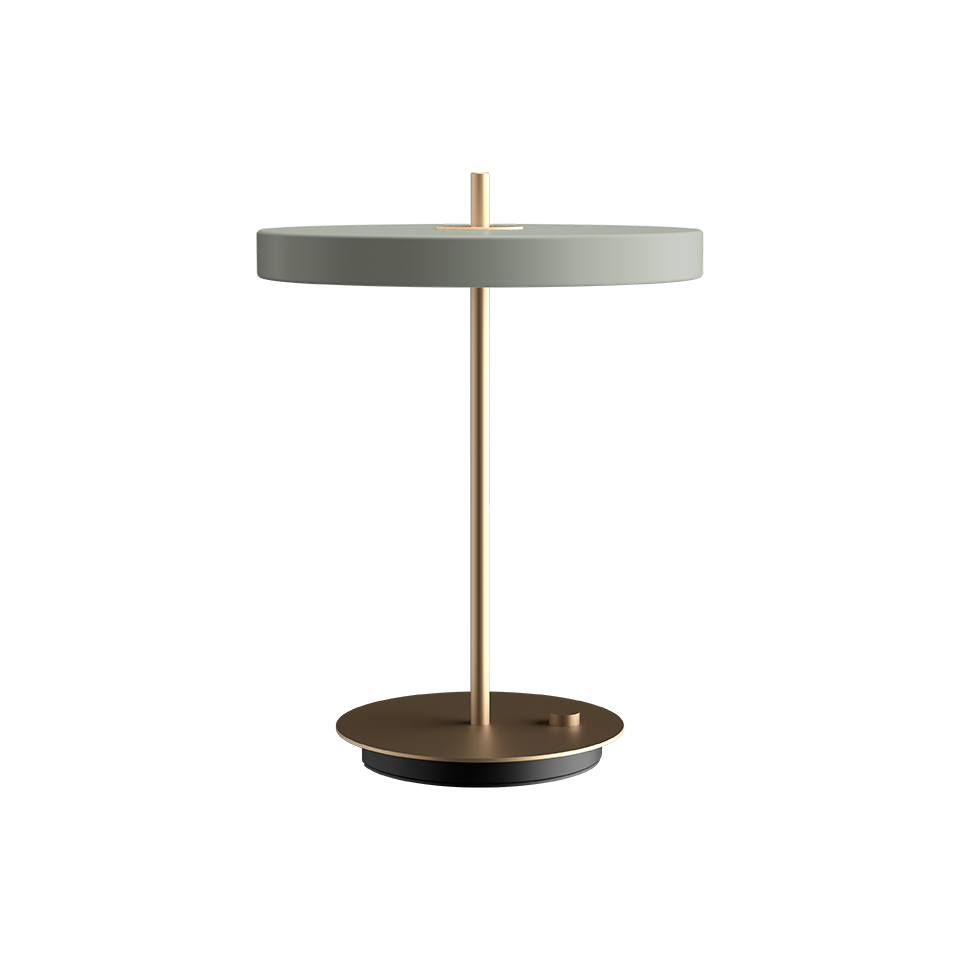Asteria Tischleuchte in Nuance Olive präsentiert im Onlineshop von KAQTU Design AG. Tischleuchte ist von Umage