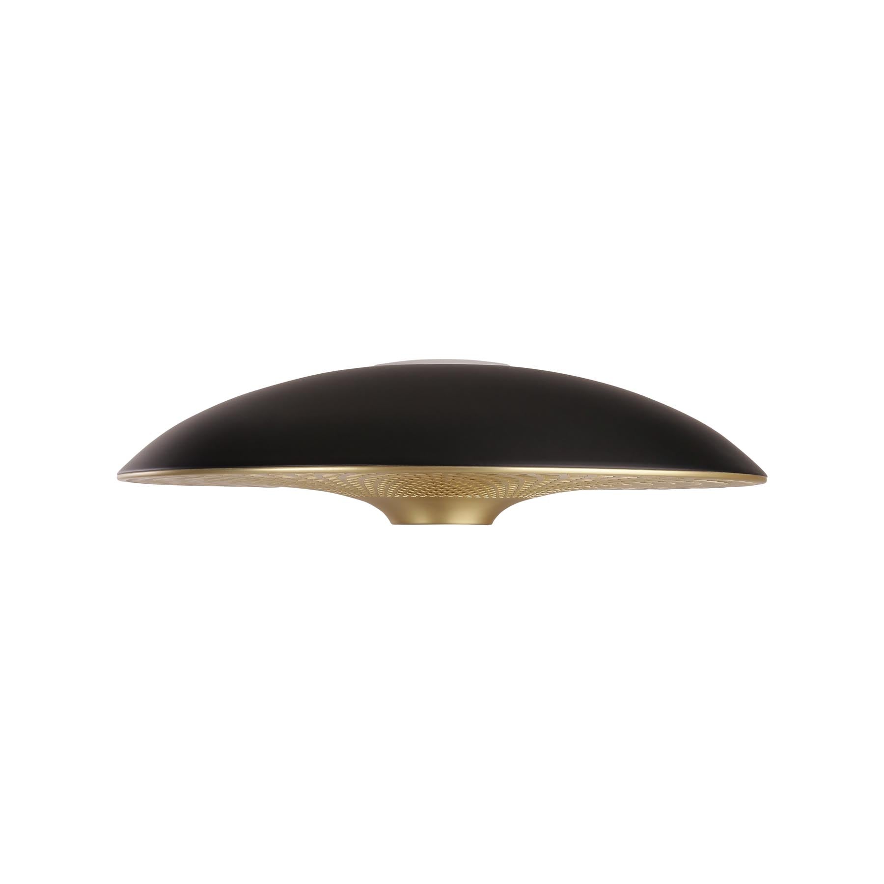 Manta Ray Tischleuchte in Black Brass präsentiert im Onlineshop von KAQTU Design AG. Lampenschirm ist von Umage