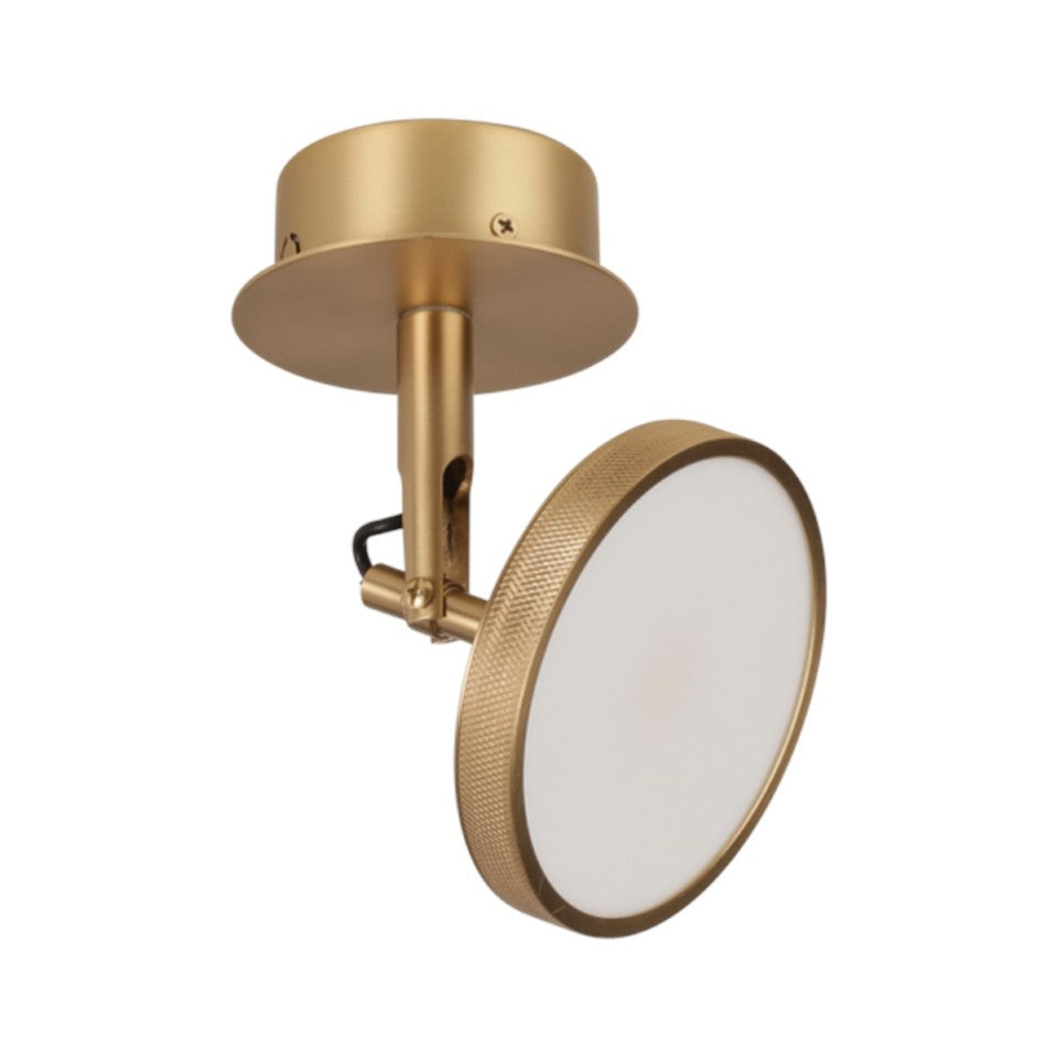 Asteria Spot Wandleuchte in Plated Brass präsentiert im Onlineshop von KAQTU Design AG. Wandleuchte ist von Umage