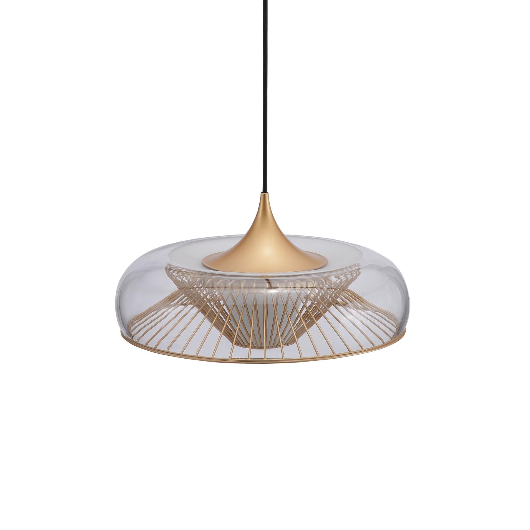 Chordis Lampenschirm in Brass/Brass präsentiert im Onlineshop von KAQTU Design AG. Lampenschirm ist von Umage