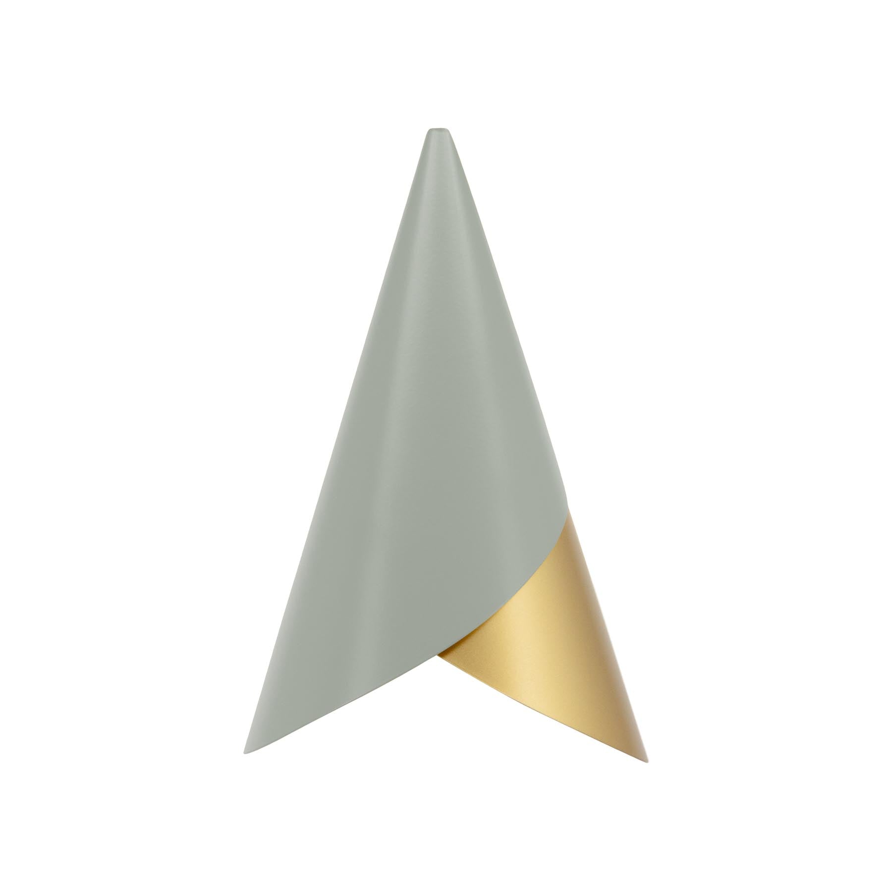 Cornet Lampenschirm in Nuance Olive/Brass präsentiert im Onlineshop von KAQTU Design AG. Lampenschirm ist von Umage