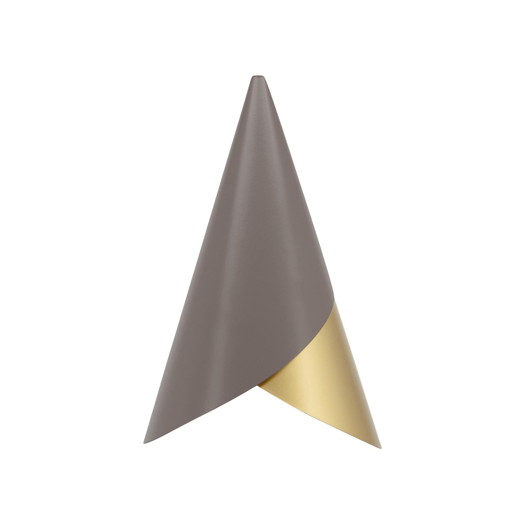 Cornet Lampenschirm in Umber/Brass präsentiert im Onlineshop von KAQTU Design AG. Lampenschirm ist von Umage